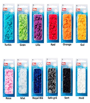 Prym plastik trykknapper